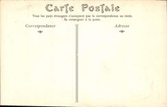 CPA Musee du Louvre Vinci Ecole de Lionardo da La Vierge aux Balances 