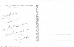 CPA De Savoie aux neiges accueillantes Meilleurs Voeux 