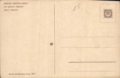 CPA Heilige Dreifaltigkeit La Sainte Trinite 