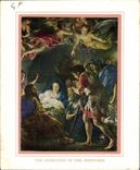 CPA The Adoration of the Shepherds 