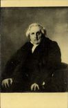 CPA Ingres Dominique Portail de M Bertin l'aine fondateur du Journal des Debats Paris Musee du Louvr