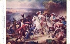 CPA Bataille de Rocroy 