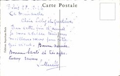 CPA Bonne Annee Fleurs