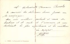 CPA Heureuse Annee Bouquinistes Paris Notre Dame