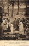 CPA Puvis de Chavannes Reucontre de Saint Germain et de Sainte Genevieve enfant 
