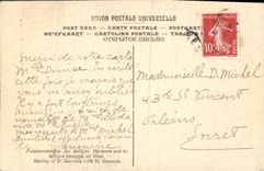 CPA Puvis de Chavannes Reucontre de Saint Germain et de Sainte Genevieve enfant 