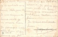 CPA Bonne Fete Fleurs Fer a cheval
