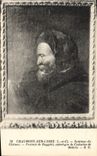 CPA Chaumonti sur Loire L et C Interieur du Chateau Portrait de Ruggieri astrologue de Catherine de 