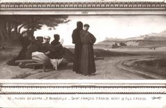 CPA Musee du Louvre F Benouville Saint Francois d'Assise Benit La Ville d'assise 