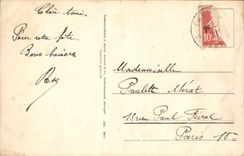 CPA Fantaisie Fleurs