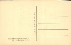 CPA Eglise Saint Louis en l'Isle La Tentation 