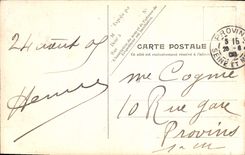 CPA Sur la Plage Bateau