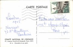 CPA Chamelle et son petit