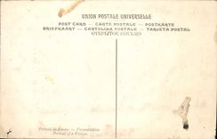 CPA A Gentileschi Retrato de Majer Museo del Prado Madrid