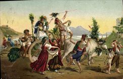 CPA Madonne de l'arc 