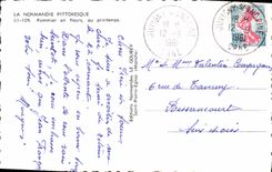 CPA La Normandie Pittoresque  Pommier en fleurs au printemps 