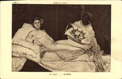 CPA Manet Olympia 