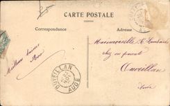 CPA Petite soeur Cherche dans les bouquets de fleurs 