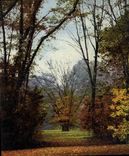 CPA Dresden Grosser Garten im Herbst 