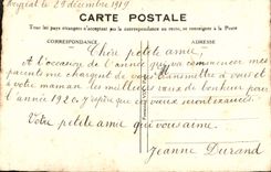 CPA Bonne Annee Fleurs 