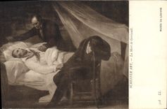 CPA Scheffer Ary La Mori de Gericauli Musee du Louvre 