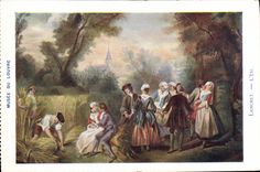 CPA Musee du Louvre Lancret l'Ete 