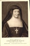 CPA Portrait authentique de Sainte Jeanne de Chantal 