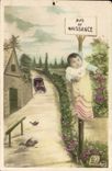 CPA Avis de Naissance  Enfant