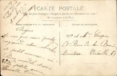 CPA Avis de Naissance Enfant