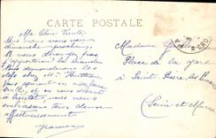 CPA Musee du Louvre Sainte Famille Murillo 