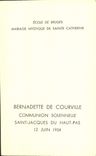 Image Ecole de Burges Mariage Mystique de Sainte Catherine
