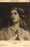 CPA Patria Gloria Une Madone Moderne par Ingres Rachel 
