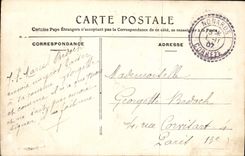 CPA Gage d'Affection Femme Enfant