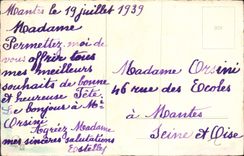 CPA Bonne Fete Fleurs