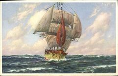 CPA Bateau volilier