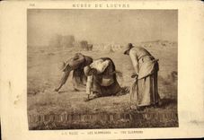 CPA Musee du Louvre J F Millet Les Glaneuses 