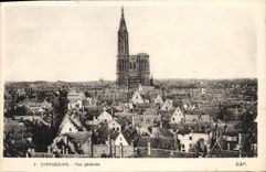 CPA Strasbourg Vue generale 