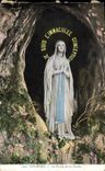CPA Lourdes La Vierge de la Grotte 