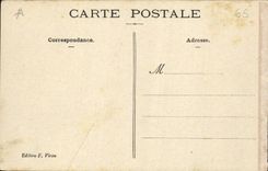 CPA Lourdes L'Apparition 