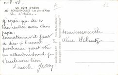 CPA La Cote d'Azur Porquerolles Les pins d'Alep