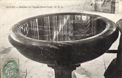 CPA Rouen Benitier de l'Eglise Saint Ouen G N A 
