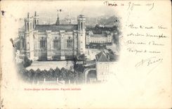 CPA Notre Dame de Fourviere Facade laterale 