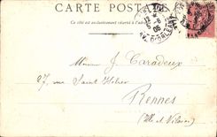 CPA Notre Dame de Fourviere Facade laterale 