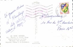 CPA Souvenir de La Cote Basque 