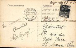 CPA Lyon Le Pont de la Guillotiere et L'Hotel Dieu 