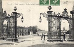 CPA Nancy Place Stanislas Grilles de Jean Lamour 