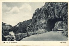 CPA La Schlucht le Tunnel 