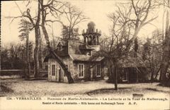CPA Versailles Hameau de Marie Antoinette La Laiterie et la Tour de Malborough 
