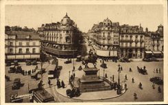 CPA Orleans La Place du Martroi 