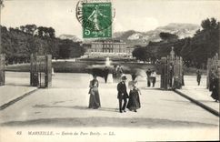 CPA Marseille Entree du Parc Borely 